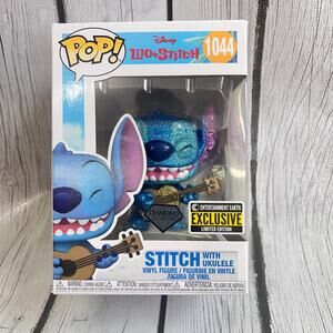 Funko Pop Lilo & Stitch #1044 Stitch with Ukulele Diamond Collection